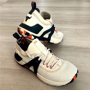 NWOB Under Armour Project Rock 4 Marble Training Shoes